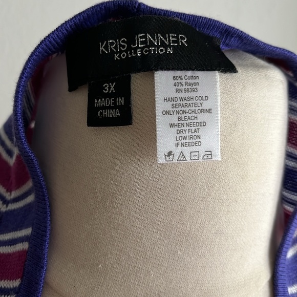Kris Jenner kollection Cardigan. Brand new 3x. Qvc. NWT woman. - Picture 3 of 16